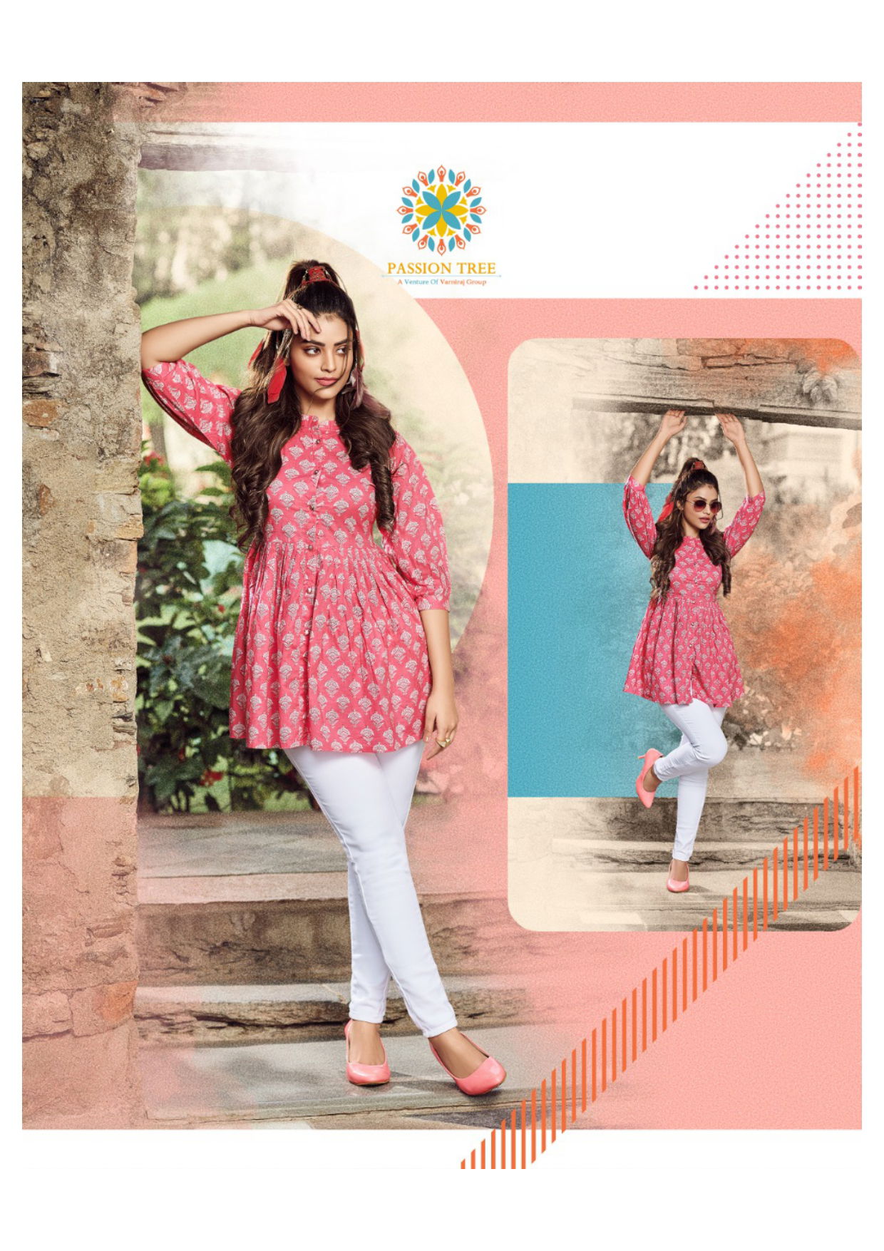 Flair Cotto Vol 1 By Passion Tree Cotton Printed Wholesale Ladies Top